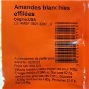 Amandes Effilées 500 G