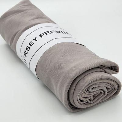 Écharpe Hijab Premium en Jersey Grise