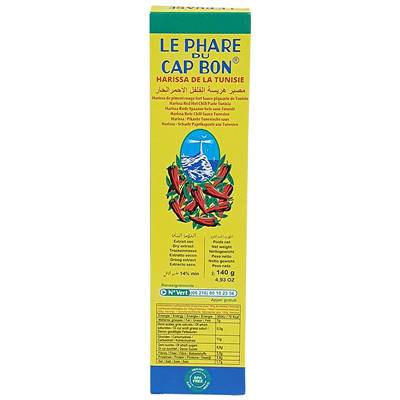Harissa Le Phare Du Cap Bon Tunisie Tube 140g