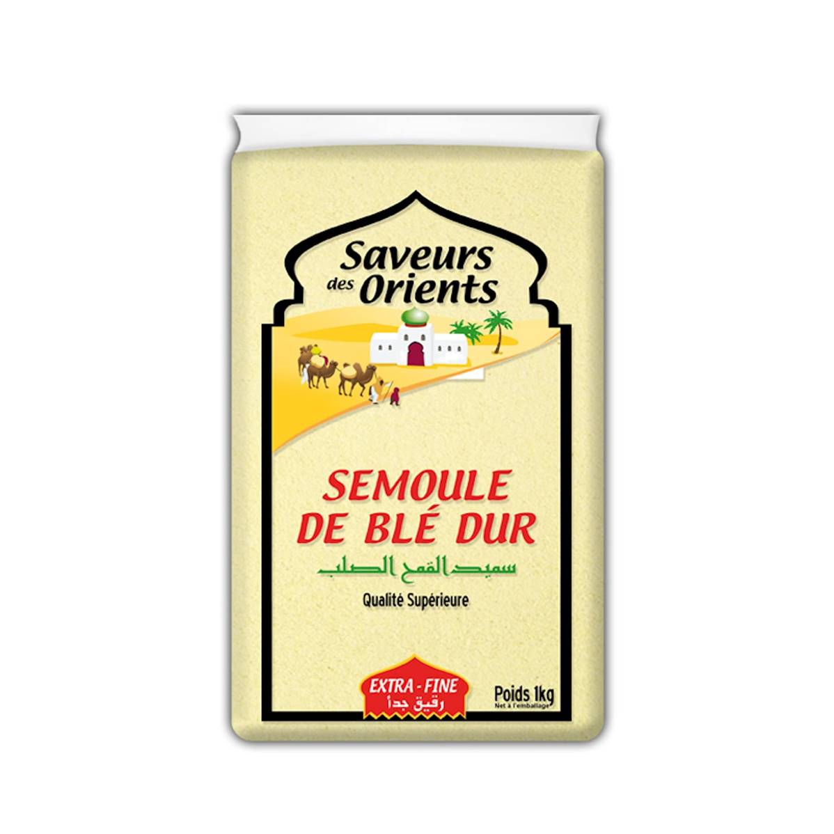 Vente en gros SEMOULE DE BLE EXTRA-FINE Saveurs Des Orients 12 x 1 kg 