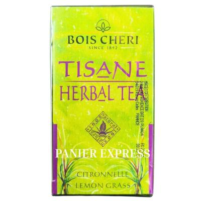 Tisane Herbal Tea Citronnelle (Lemongrass) – Bois Chéri 50g