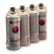 Scheffler - Cartouches de Gaz Butane 227g (Lot de 4) Réchaud Portable
