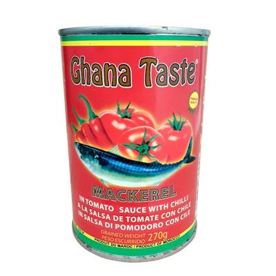 Maquereau tomate Piquante Ghana Taste 425 G