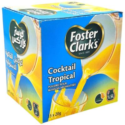 Foster Clark Cocktail Tropical 15 X 20g