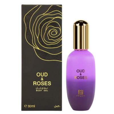 Oud et Rose 30ml - Ahmed Al Maghribi Corps Gel Parfumé