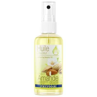 Huile Douceur Amande Douce Corps et Cheveux Préphar 100ml