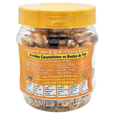 Arachides Caramélisées en Boule du Togo – KBP 300g