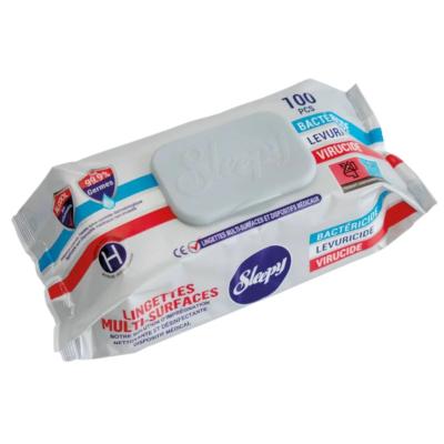 Lingettes Sleepy Multisurface Antibactériennes 100 pcs