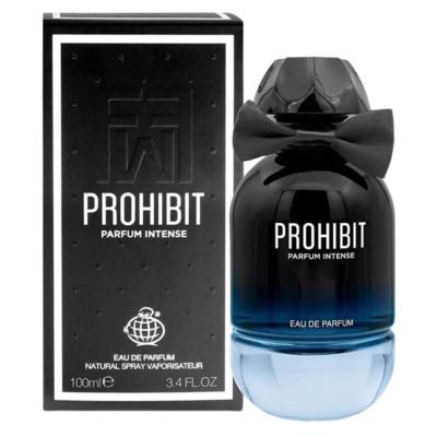 Prohibit Parfum Intense Fragrance World - 100ml Eau de Parfum