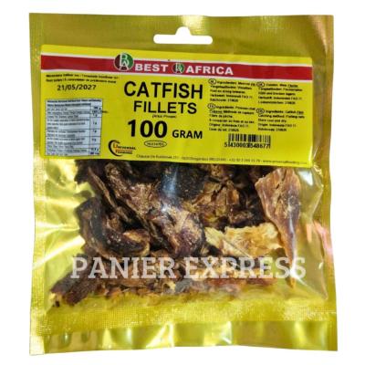 Filets de Poisson-Chat Séchés - 100g Best Africa