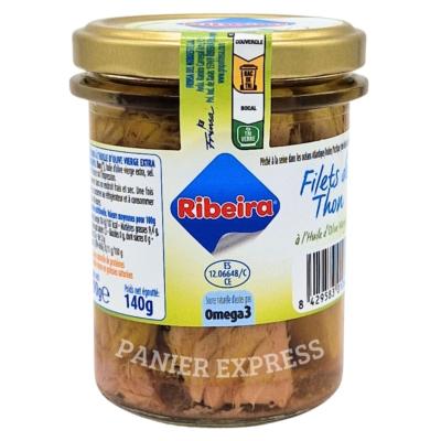 Filet de Thon à l’Huile d’Olive 190g Ribeira