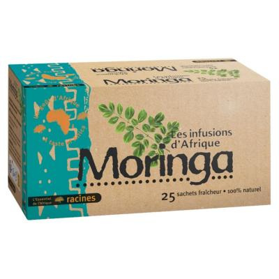 Infusion Moringa Racines – Les Infusions d’Afrique – Tisane 25 Sachets