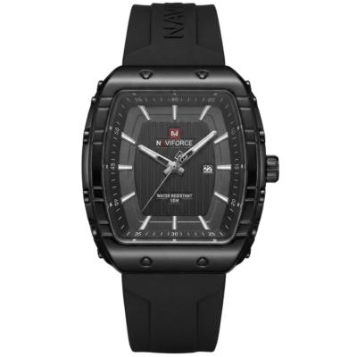  NAVIFORCE 8025 - Montre Homme Noir Quartz Chronographe Boîtier Carré 