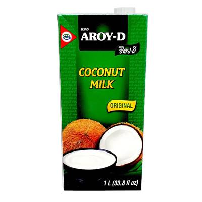 Lait De Coco Aroy-D Brick 1 L
