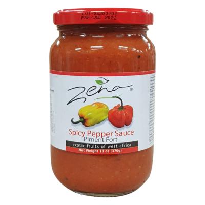 Piment fort en pure zena bocal 12 x 370g | Carton de 12 x 370g 