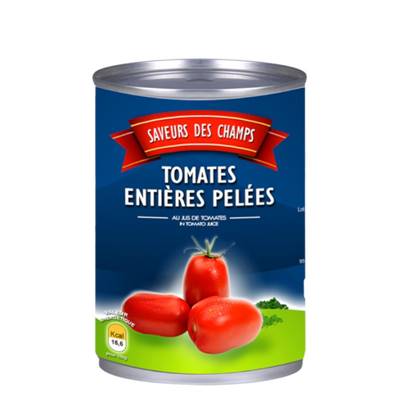 Tomates Pelées Giaguaro Boite 400 G