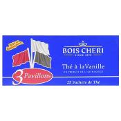 Thé à la vanille Bois Chéri – 3 Pavillons – 25 sachets – Île Maurice