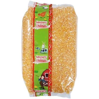 Mais Hominy Gros Saveurs Des Champs 1 Kg