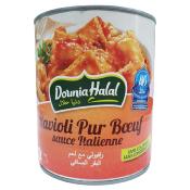 Ravioli Bœuf Halal Delissia 800 G