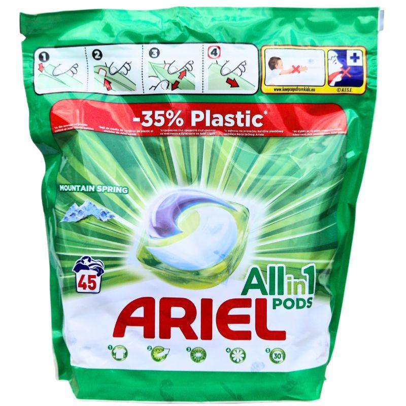 Vente en gros Ariel 45 capsules lessive pods