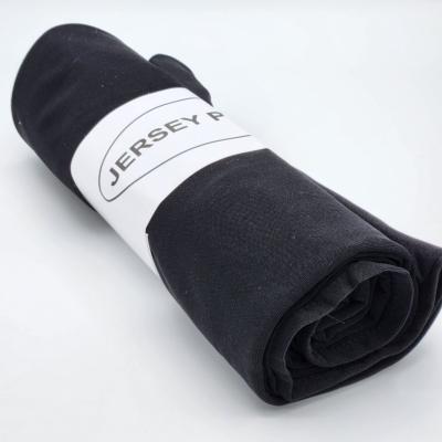 Écharpe Hijab Premium en Jersey Noir