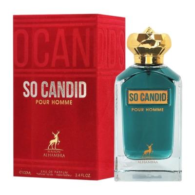 So Candid Pour Homme Maison Alhambra - 100ml Eau De Parfum