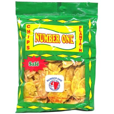 Chips Plantain Salées Number 1 85 G