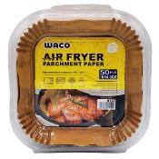 Papier Cuisson Airfryer Waco Carré 50 pcs – 16 x 4,5 cm