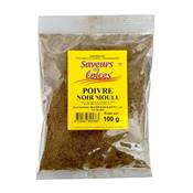 Poivre noir moulu Saveurs des Epices | Carton de 20 x 100g