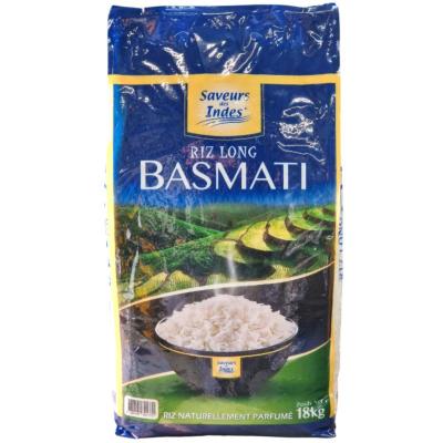 Riz Basmati Saveurs Des Indes 18 Kg