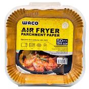 Papier Cuisson Airfryer Waco Carré 50 pcs – 20 x 4,5 cm