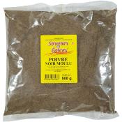 Poivre noir moulu Saveurs des Epices | Carton de 20 x 500g