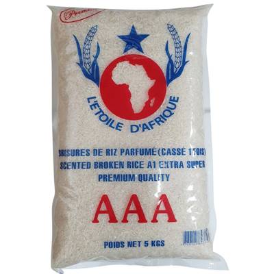 Brisure De Riz Cassé 1 Fois Etoile D'Afrique 5 Kg
