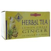 Thé aux plantes citronnelle & gingembre Bois Chéri – 25 sachets scellés