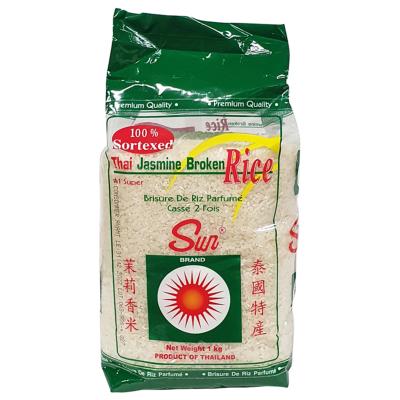 Brisure De Riz Cassé 2 Fois Sun Brand 1 Kg