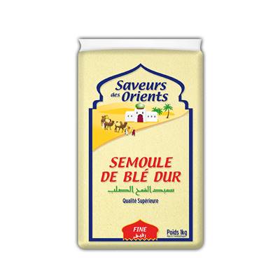 Semoule De Blé Saveurs Des Orients Fine 1 Kg