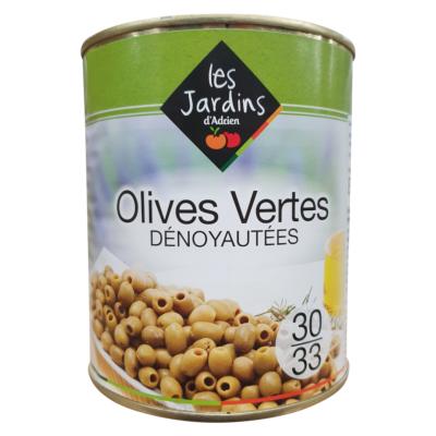 Olives Vertes Dénoyautée Jardin D'Adrien 800 G