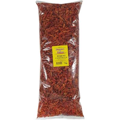 Piment fort entier langue d'oiseau Saveurs des Epices | Carton de 8 x 1kg