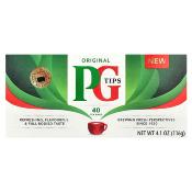 PG Tips Original Thé Noir – 40 Sachets Individuels