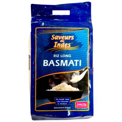 Riz Basmati Saveurs Des Indes 5 Kg