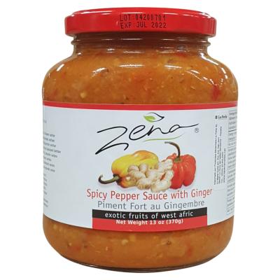 Piment Gingembre En Purée Zena Bocal 370 G