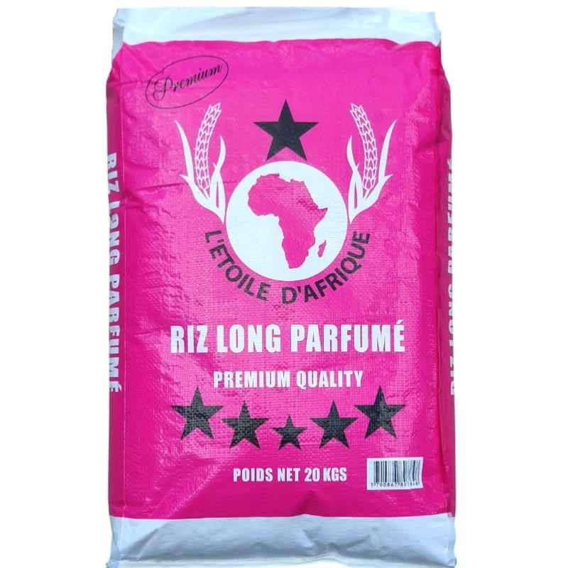 Vente en gros Riz long parfume Etoile d'Afrique 20 kg