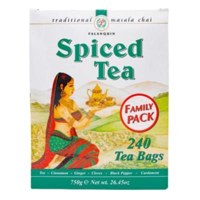 Thé épicé Palanquin – 240 sachets premium