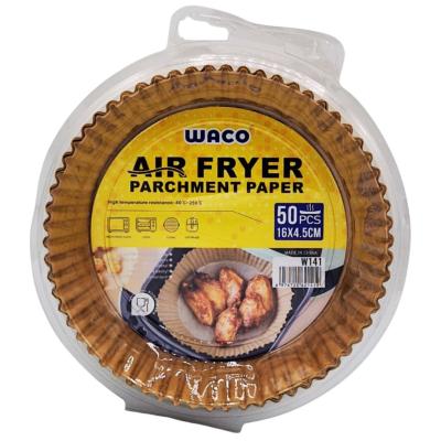 Papier Cuisson Airfryer Waco Rond 50 pcs – 16 x 4,5 cm