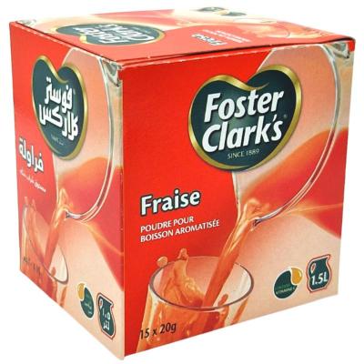 Foster Clark Fraise 15 X 20g
