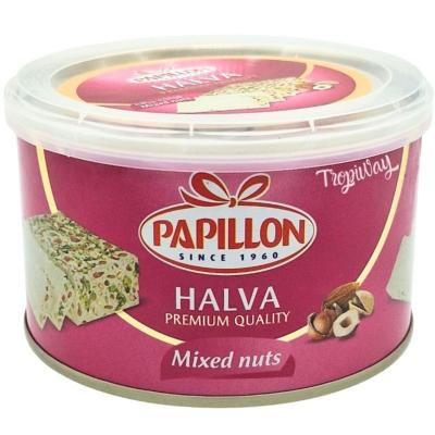 Halva Fruits Secs Papillon Chamia Boite Metallique 350 G