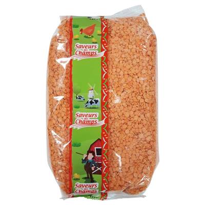 Lentilles Corail Turquie Saveurs Des Champs 1 Kg
