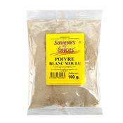 Poivre blanc moulu Saveurs des Epices | Carton de 20 x 100g
