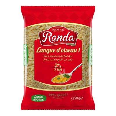 Langue D'oiseau 1 Randa Pates De Tunisie 500 G