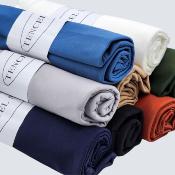 Écharpe Hijab Premium en Tencel Gris Perle